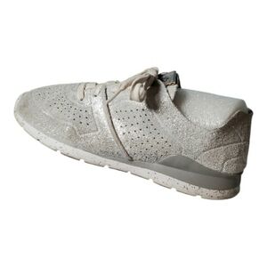 UGG Treadlite Silver Perforated Sneakers Casual Lighweight Walking Comfort Sz 8